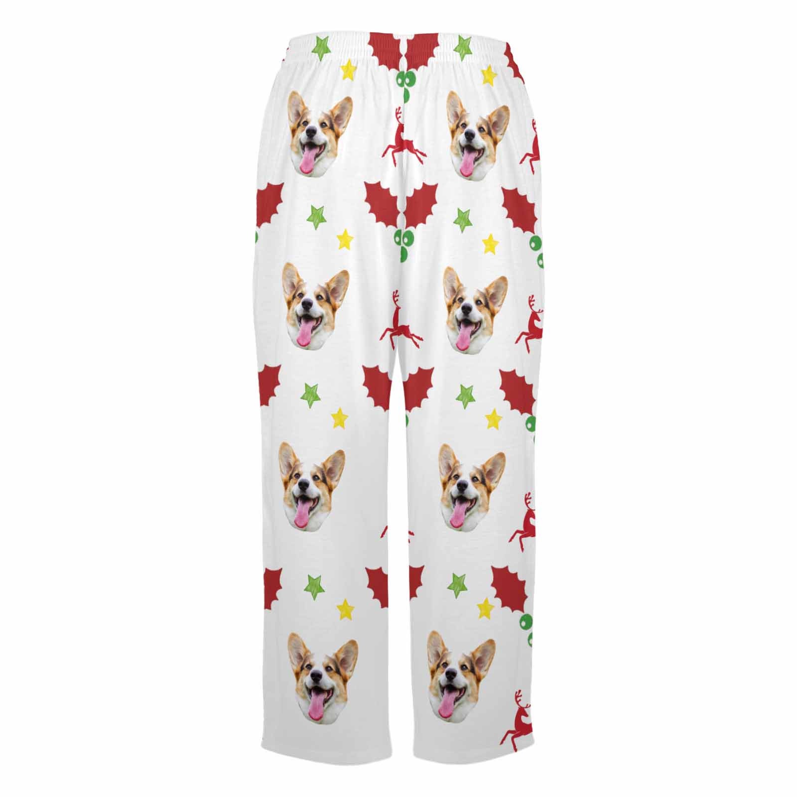 Custom Dog Pajama Pantspersonalized Pet Pajamas Pants With Etsy