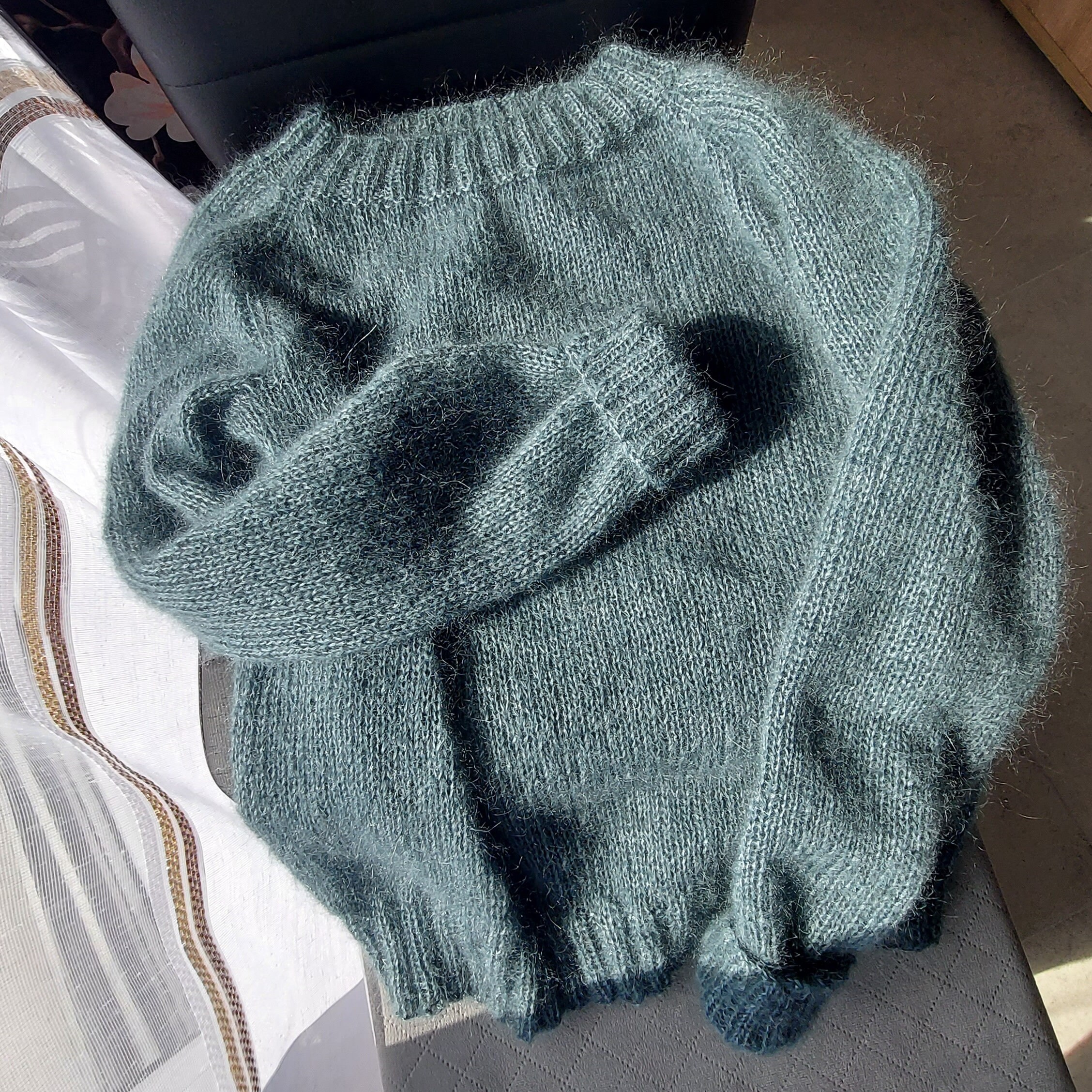 Baby Mohair Maxi Sweater