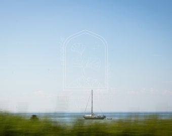 Fine Art Print, "North Fork Sailing", Photography Print