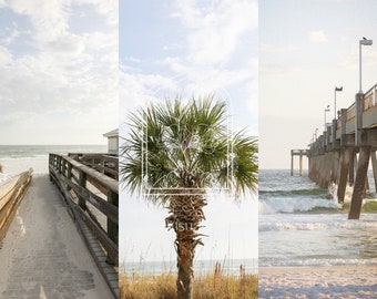 Fine Art Prints "Gulf Coast", Set of 3 Photography Prints