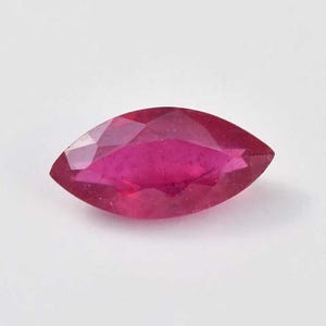 Natural Burma Ruby Faceted Marquise Cut Loose Gemstone - Size - 6x3mm - Precious Loose Gemstone -  Faceted Loose stone for All Type Jewelry