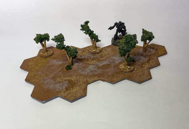 Arid Trees and Forest Design Pack image 3