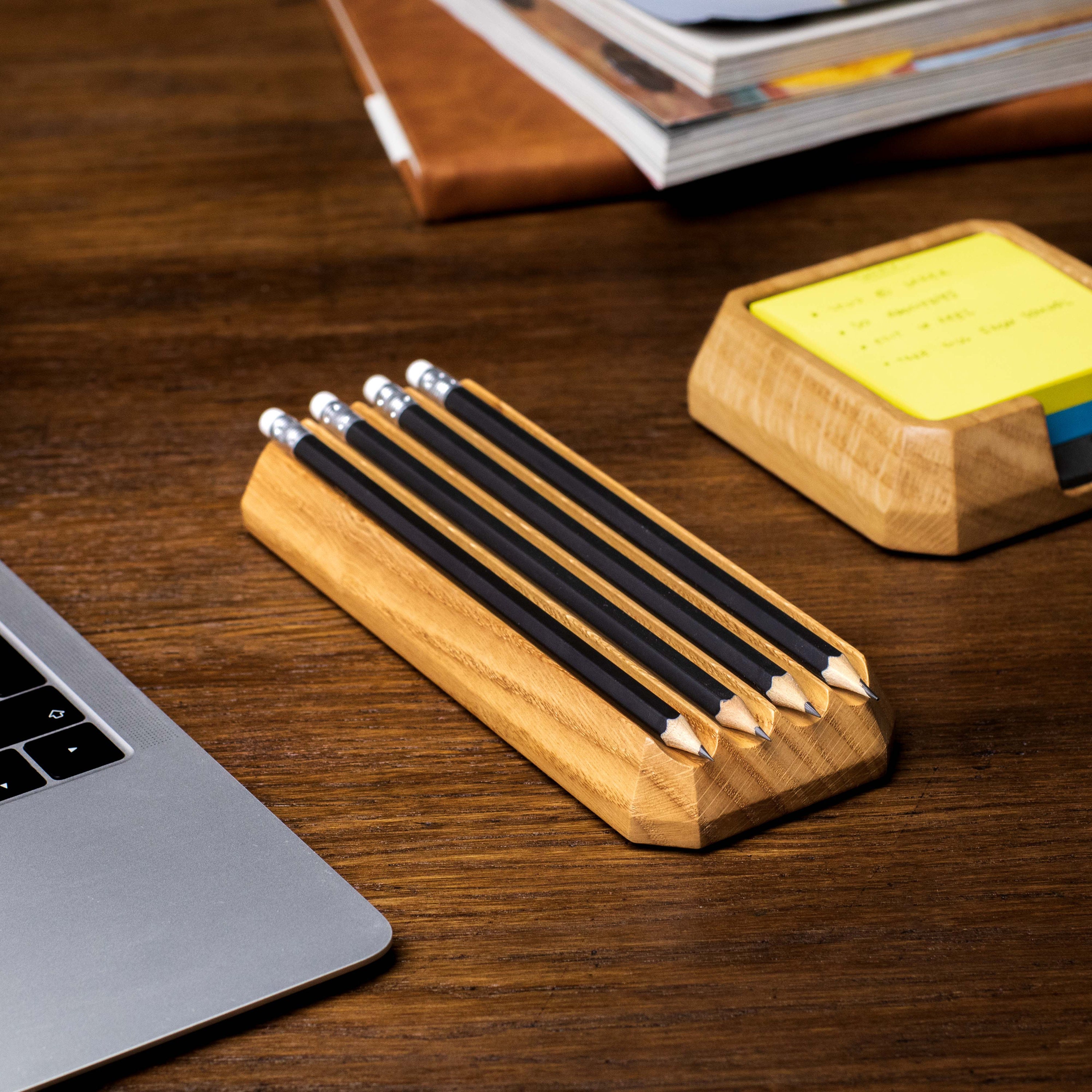 Wood Pen Holder, Pen Stand, Pencil Cup, Pen Organizer, Pencil Container,  Pencil Organizer, Wooden Stylish Pen Organizer for Home, School DIY 