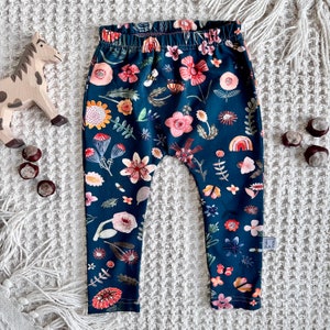 Leggings für Babys und Kleinkinder aus Bio-Jersey, Geschenk zur Geburt
