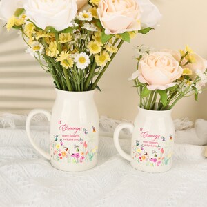 Custom If Nana Were Flower Vase,Grandmas Garden Birth Month Flower Vase,Mamas Garden,Flower Vase Gift,Mothers Day Gift For Grandma Nana Mimi image 4