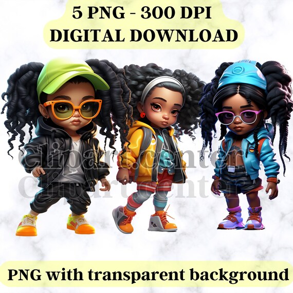 Black Girls PNG Clipart