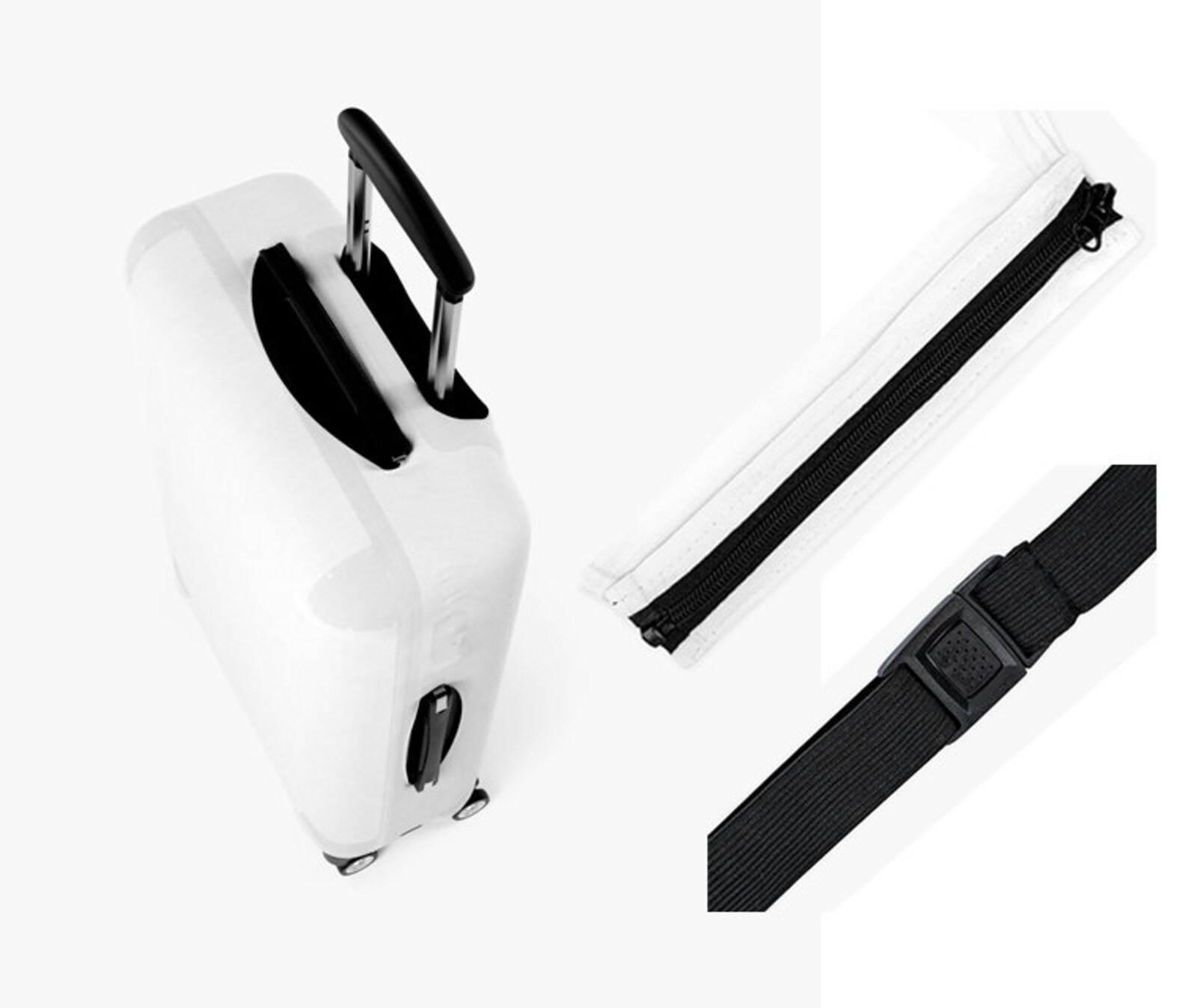 Personalized Luggage Cover, Custom Suitcase Cover, Custom Luggage