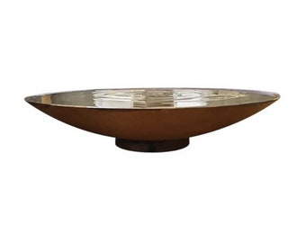 Corten Steel Water Bowl