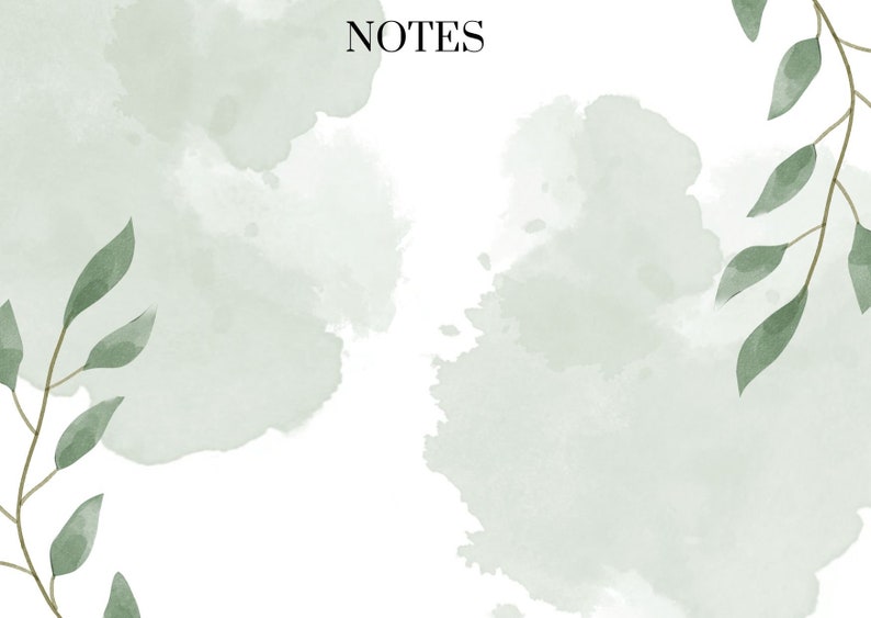 Printable Notepads Instant Download File Etsy Printable Notepads Instant Download File Etsy