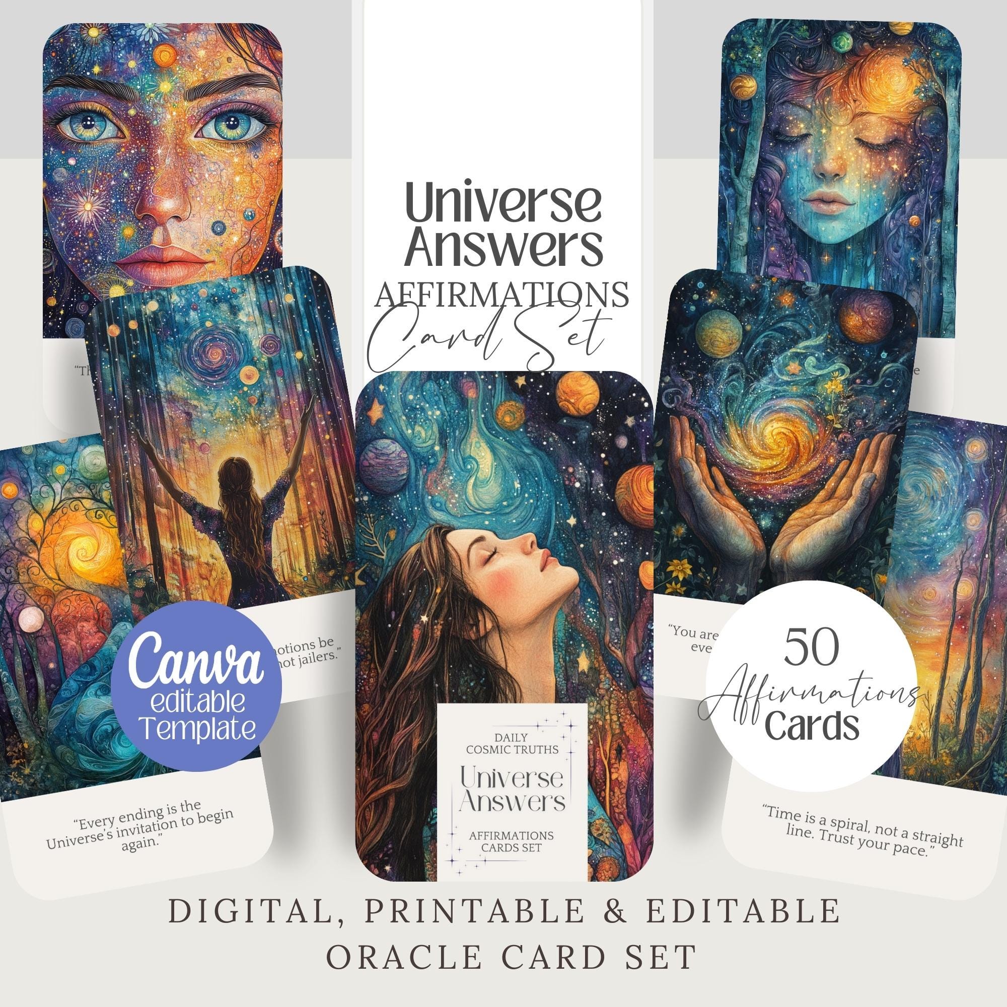 The answer is simple oracle cards - Etsy 日本