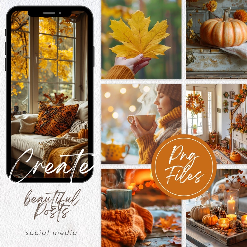 Autumn Fall Cozy Aesthetic Lifestyle Faceless Stock Photo Bundle images, social media photography, backdrop, luxe image, instagram feed