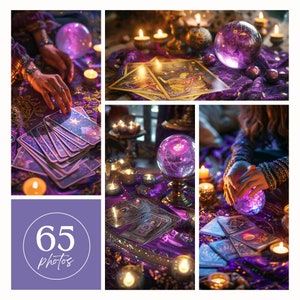 Tarot Reader Stock Photo Bundle images, photography for Fortune teller business commercial use, royalty free images, witchy content, website