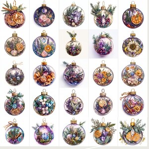 Witchy Spell Ball Ornament Potion Bottles Wiccan Pagan PNG images,  Ideal for clipart, stickers, scrapbooking, fussy cuts, illustrations, junk journals, planners, designs, grimoire, Book of Shadows