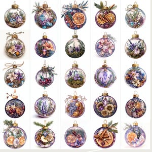 Witchy Spell Ball Ornament Potion Bottles Wiccan Pagan PNG images,  Ideal for clipart, stickers, scrapbooking, fussy cuts, illustrations, junk journals, planners, designs, grimoire, Book of Shadows