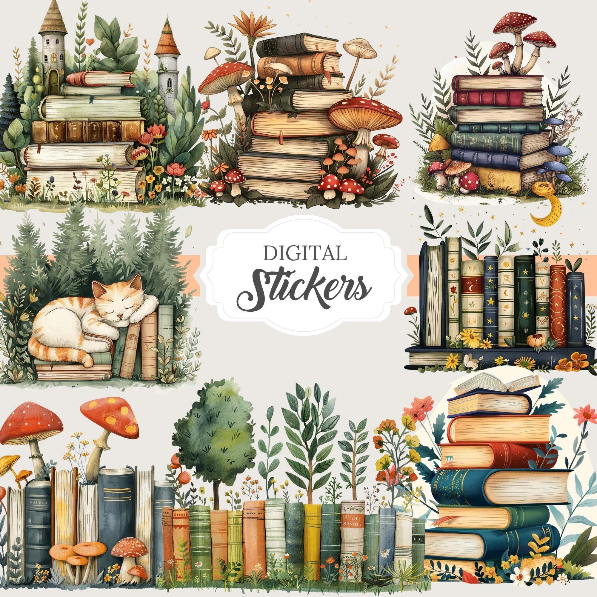 Fantasy Books PNG Clipart Cats and Book Lover Bookworm Ephemera ...
