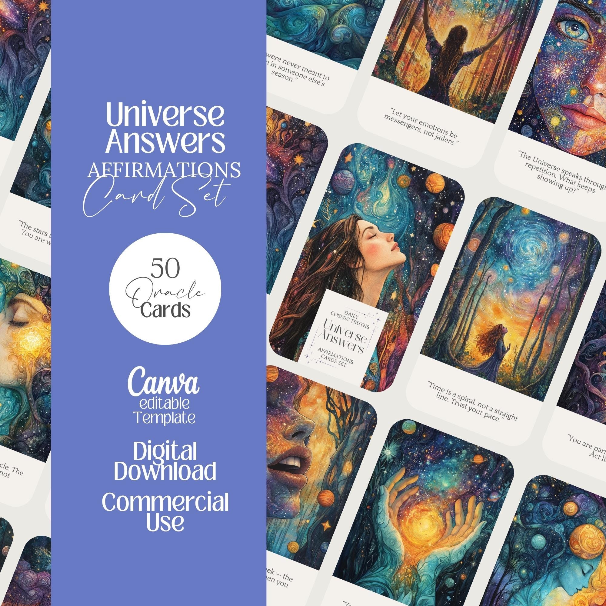 The answer is simple oracle cards - Etsy 日本