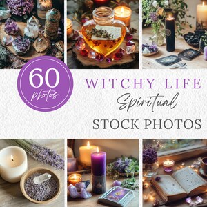 Witchy Life Tarot Reader & Spiritual Branding PNG Collection with 60 aesthetic stock photos and images. Perfect for social media, Instagram branding, scrapbooking, junk journals, tarot blog graphics, and mystical ephemera. High-quality PNGs with commercial use.