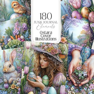 Illustration d'Ostara png Wicca Cover Witch Grimoire Agenda de printemps Art de la roue de l'année Livre des ombres Sublimation païenne sorcière éphémère