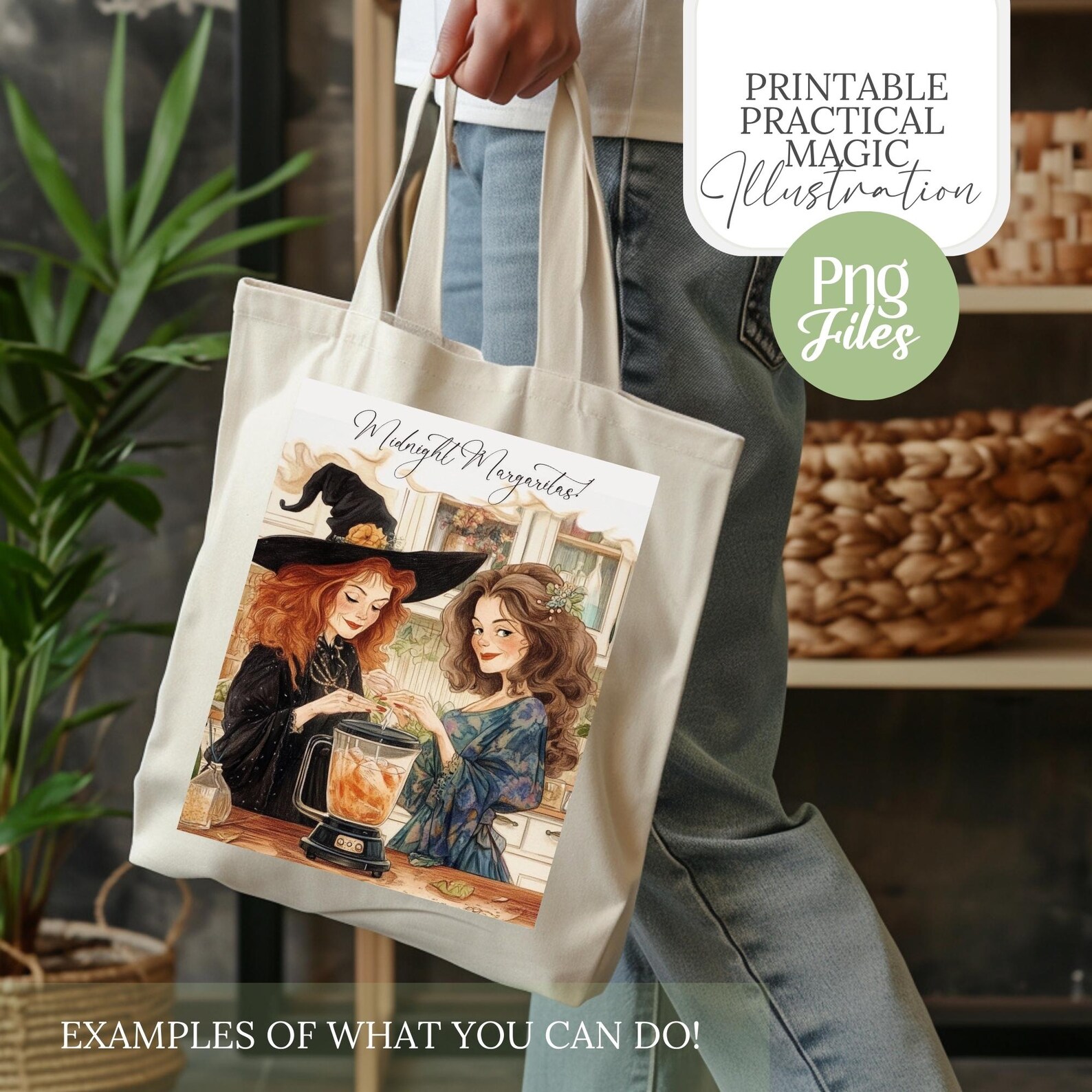 Practical Magic Invites Practical Magic Printable Card Midnight Margaritas Postcard Png Invite ...