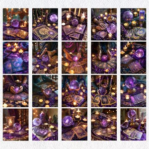 Tarot Reader Stock Photo Bundle images, photography for Fortune teller business commercial use, royalty free images, witchy content, website