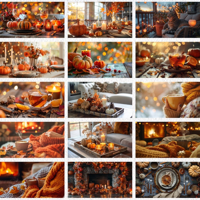 Autumn Fall Cozy Aesthetic Lifestyle Faceless Stock Photo Bundle images, social media photography, backdrop, luxe image, instagram feed