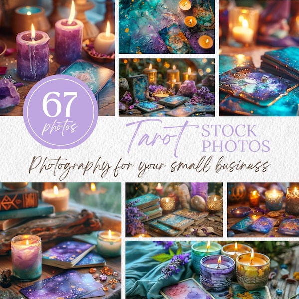 Tarot Reader Stock Photo Bundle images, photography for small business commercial use, royalty free images, witchy content, Courses, website