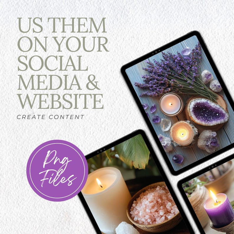 Witchy Life Tarot Reader & Spiritual Branding PNG Collection with 60 aesthetic stock photos and images. Perfect for social media, Instagram branding, scrapbooking, junk journals, tarot blog graphics, and mystical ephemera. High-quality PNGs with commercial use.