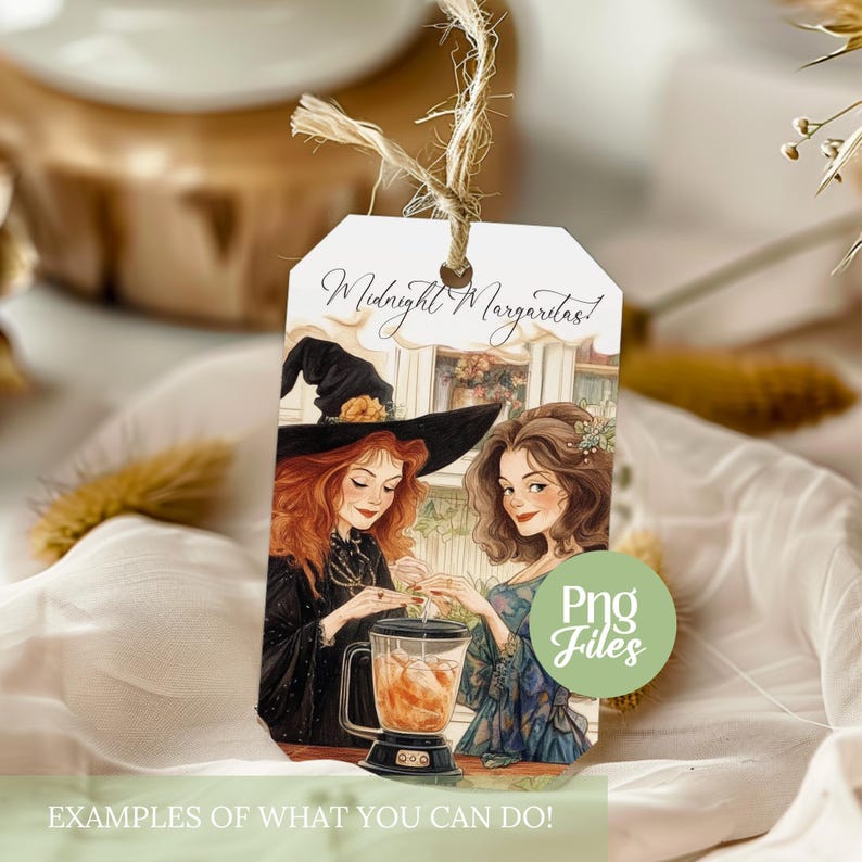 Practical Magic Invites Practical Magic Printable Card Midnight Margaritas Postcard Png Invite ...