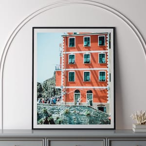 Riomaggiore Village, Cinque Terre, Italy Wall Art, Digital Photo Print, Printable Photography, Home Decor, Instant Download
