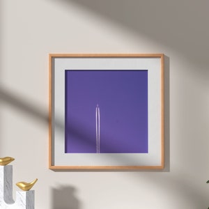 Purple Sky, Airplane Wall Art, Abstract Print, Digital Photo Print, Printable Photography, Home Décor, Instant Download
