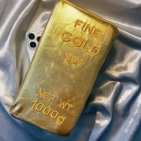 Simulation Parodie Brick Gold Brick Handyhülle iPhone 14 13 12 11 Pro Max Phone Case iPhone XS Max Phone Case lustige Insekt iPhone Case