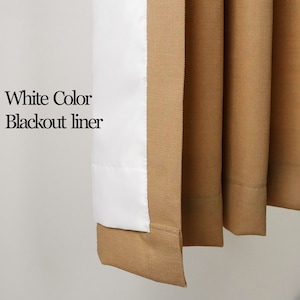 Add 100% Blackout or Privacy Lining to Your Curtain, Drapery, Not to be sold separately