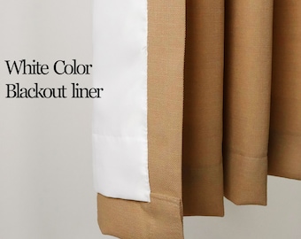 Add 100% Blackout or Privacy Lining to Your Curtain, Drapery, Not to be sold separately
