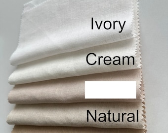 Linen Fabric Samples For Curtain  , Fabric swatch