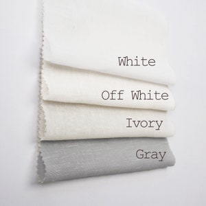 Sheer Linen Fabric Samples For Curtain  , Fabric swatch