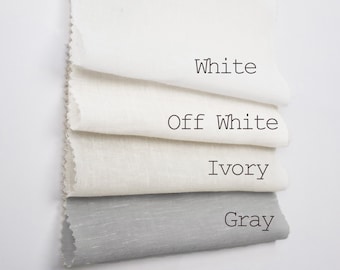 Sheer Linen Fabric Samples For Curtain  , Fabric swatch