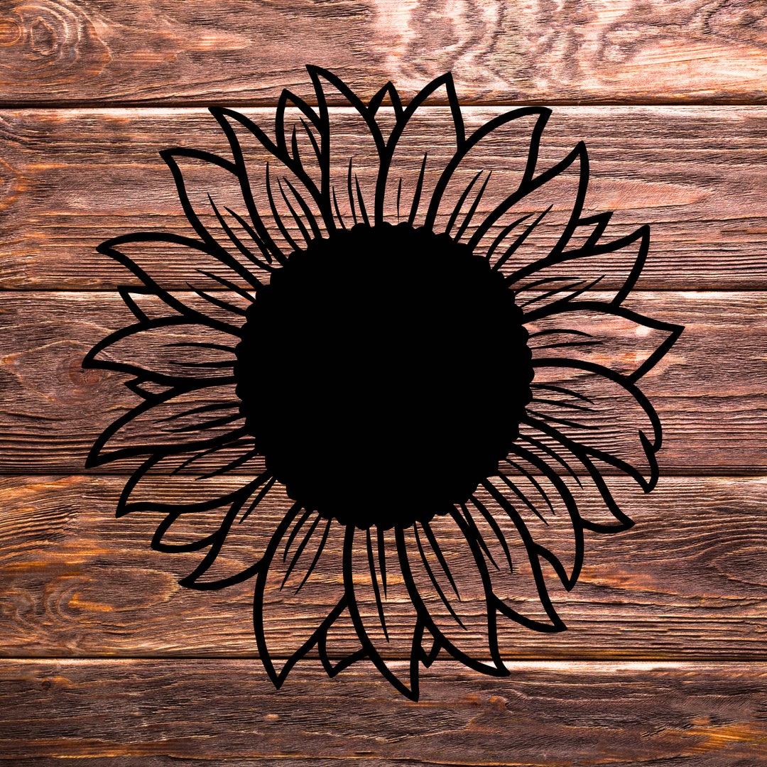 Sunflower SVG, PNG, Flower SVG, Sunflower Clipart, Cut File for Cricut ...
