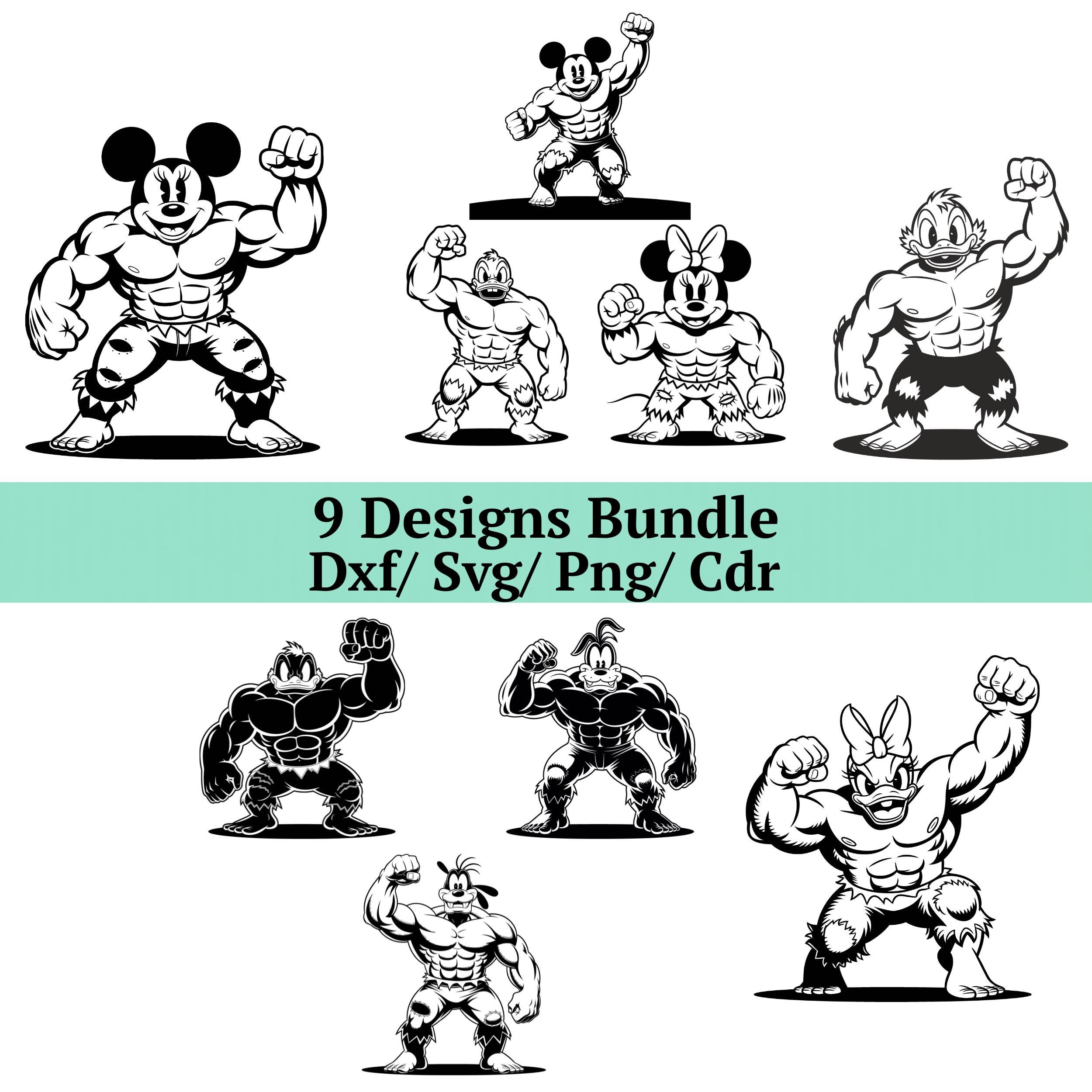 Muscle mickey mouse - Etsy 日本