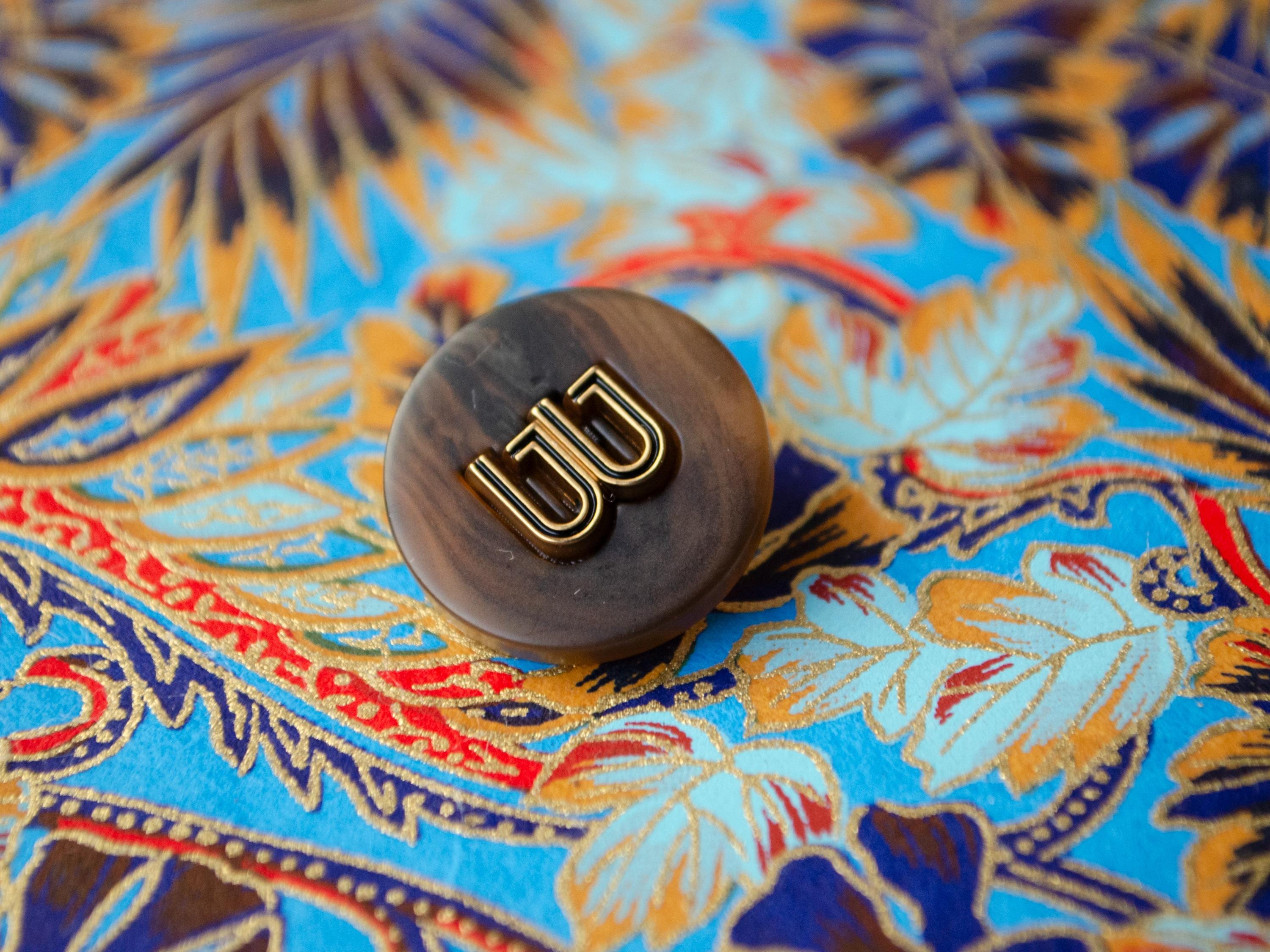 Chanel Button Brooch - Etsy