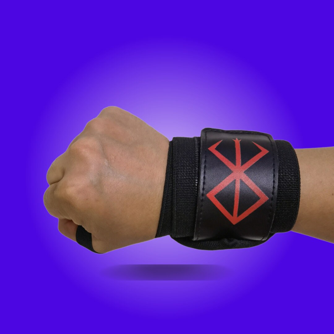 Berserk Anime Wrist Wraps Gym Weightlifting Etsy