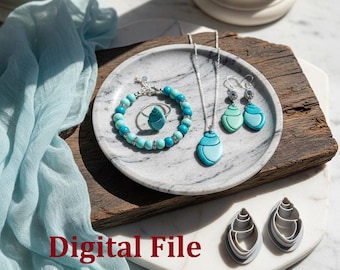 Shell Polymer Clay Cutter, Jewelry Tool STL, Digital 3D Printable Download