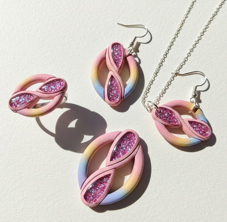 Infinity Twist Oval Clay Cutter Digital File - Etsy