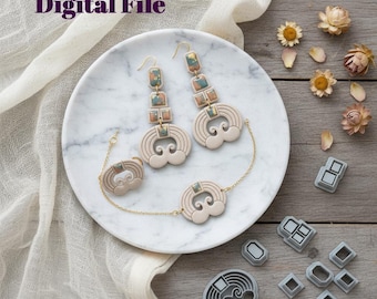 Ethnic Boho Clay Cutters – Digital STL File