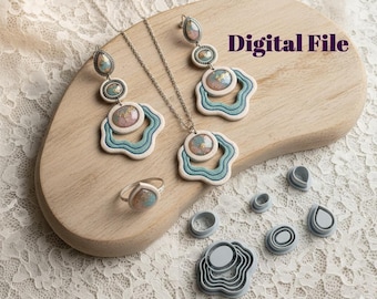 Boho Design Clay Cutters – Digital STL File