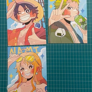 Affiches One Piece Monkey D. Luffy, Zoro Roronoa, Nami… Plus à venir… Affiche décorative OTAKU, Gamer