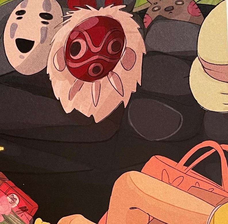 Tryck Spirited Away (Chihiros resa) av Studio Ghibli | Hayao Miyazaki bild 3