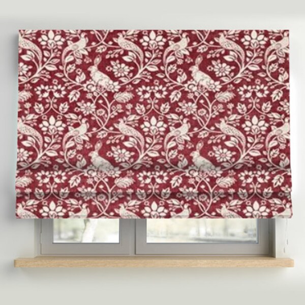 Linen Roman Blinds Etsy UK