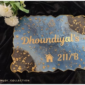 9 *12 Customizable Resin Name Plate