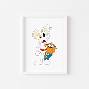 Danger Mouse - Vintage barn-TV - Högupplöst digital nedladdning