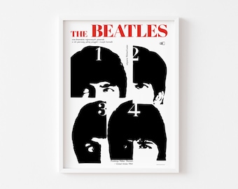 The Beatles Poster - Hi-Res Digital Download